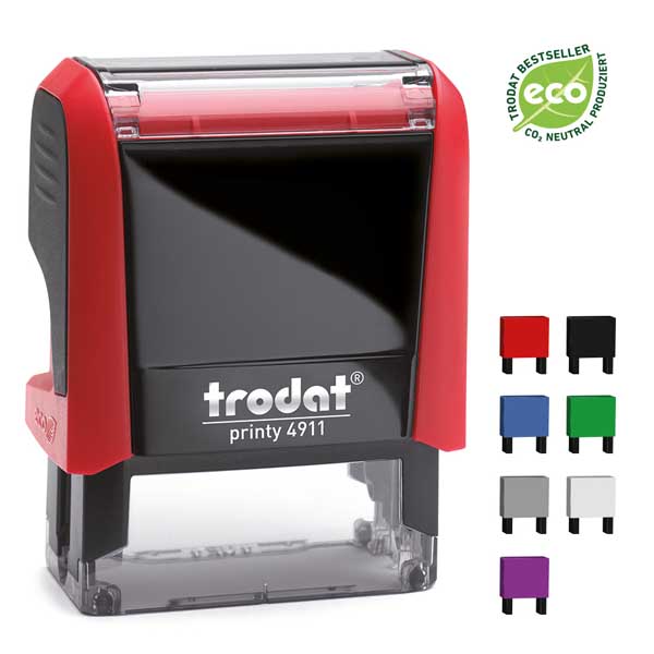 مهر ترودات مدل 4911 ژلاتینی مستطیل Trodat 4911