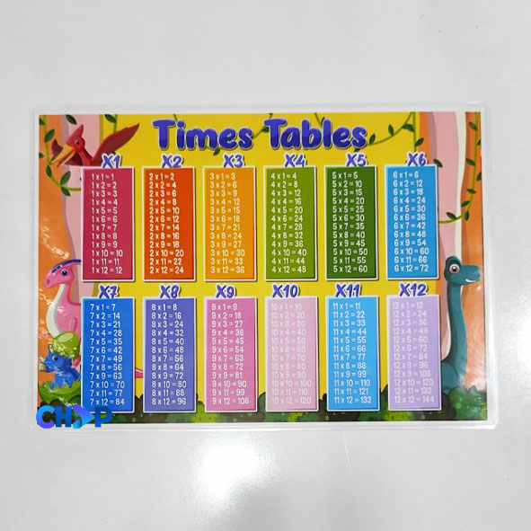 جدول ضرب لبوبو دو رو